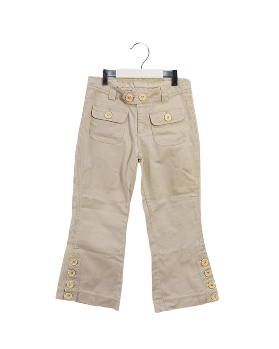 A Beige Casual Pants from Bonpoint in size 10Y for girl. (Front View)