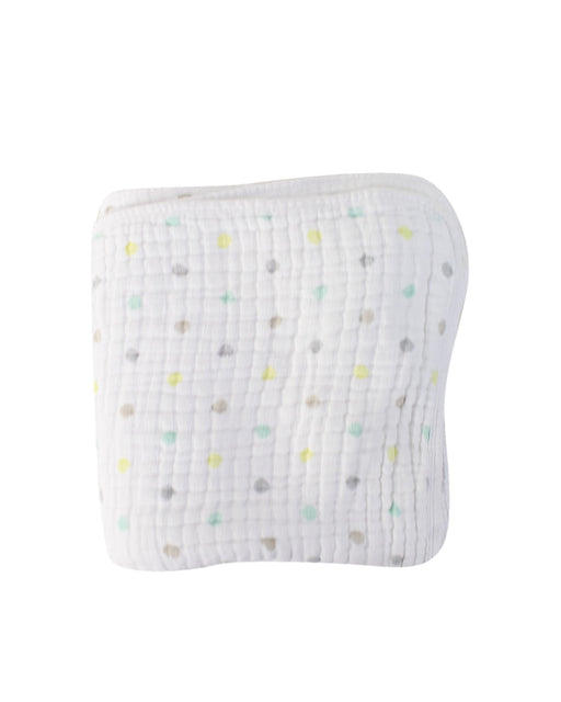 A White Blankets from Aden & Anais in size O/S for neutral. (Front View)