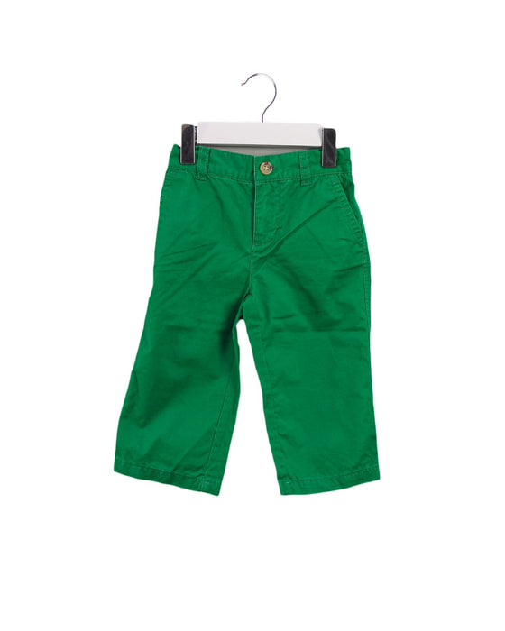 A Green Casual Pants from Ralph Lauren in size 6-12M for boy. (Front View)