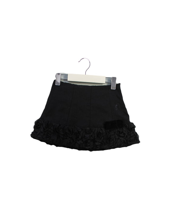 A Black Short Skirts from Nicholas & Bears in size 2T for girl. (Front View)
