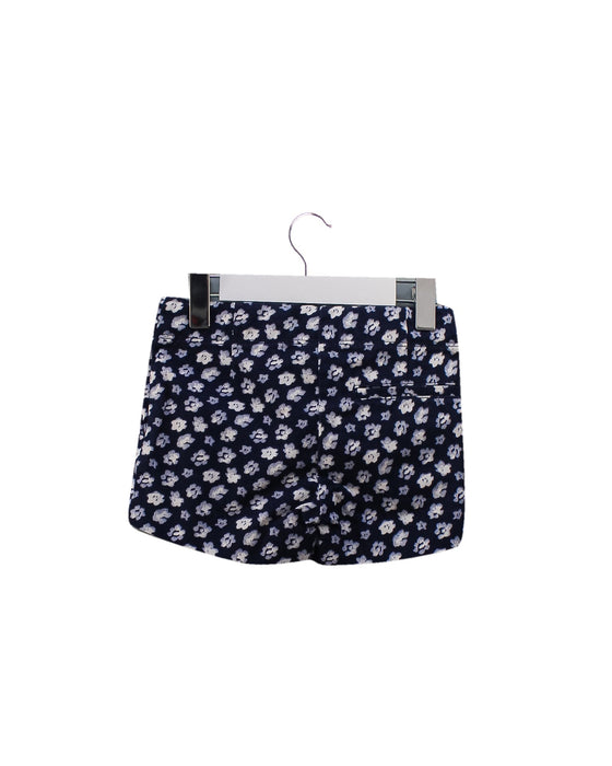 A Navy Shorts from Crewcuts in size 2T for girl. (Back View)