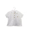 A White Short Sleeve Tops from Pepa & Co. in size 6-12M for girl. (Front View)