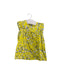 A Yellow Sleeveless Tops from Bonpoint in size 2T for girl. (Front View)