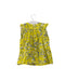 A Yellow Sleeveless Tops from Bonpoint in size 2T for girl. (Back View)