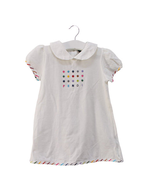 A  Short Sleeve Dresses from Fendi x Simonetta in size 12-18M for girl. (Front View)