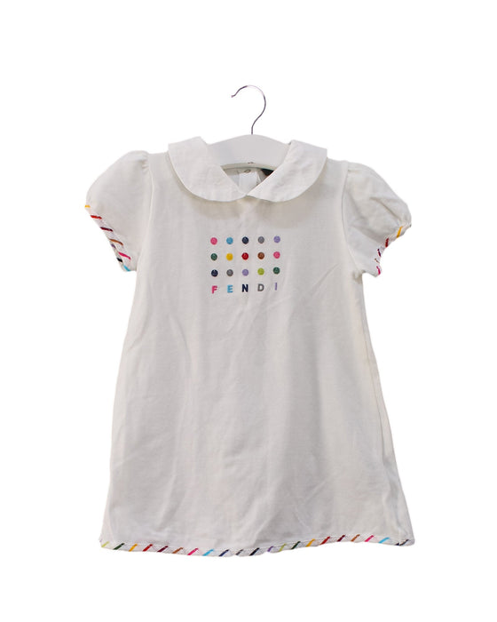 A  Short Sleeve Dresses from Fendi x Simonetta in size 12-18M for girl. (Front View)