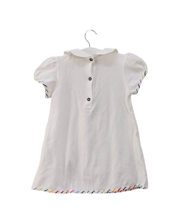 A  Short Sleeve Dresses from Fendi x Simonetta in size 12-18M for girl. (Back View)