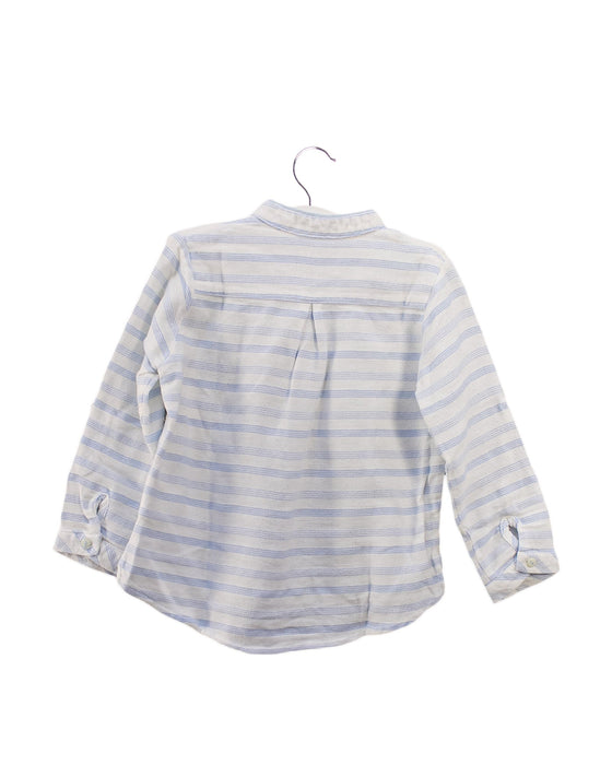 A Blue Shirts from Pili Carrera in size 3T for boy. (Back View)