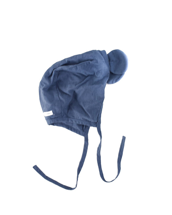A Blue Beanies from Minkmui in size 6-12M for girl. (Front View)