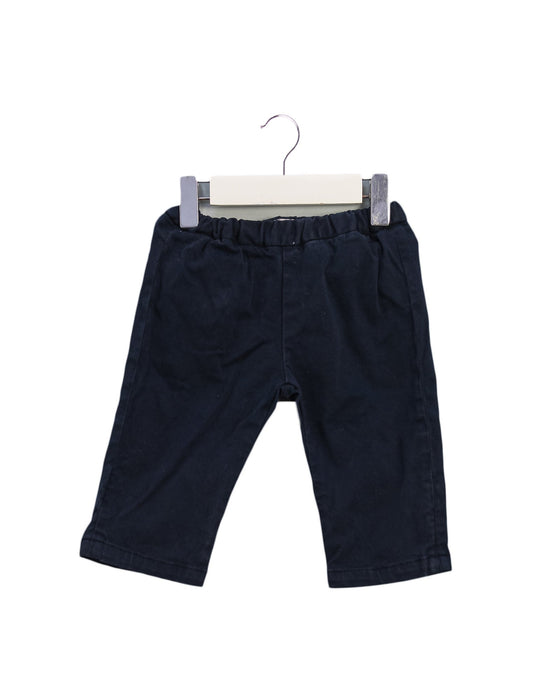 A Navy Casual Pants from Bonpoint in size 3-6M for boy. (Front View)