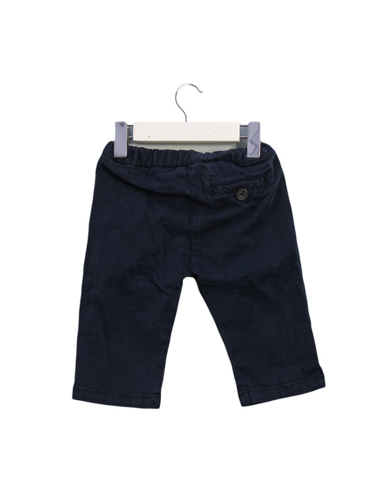 A Navy Casual Pants from Bonpoint in size 3-6M for boy. (Back View)