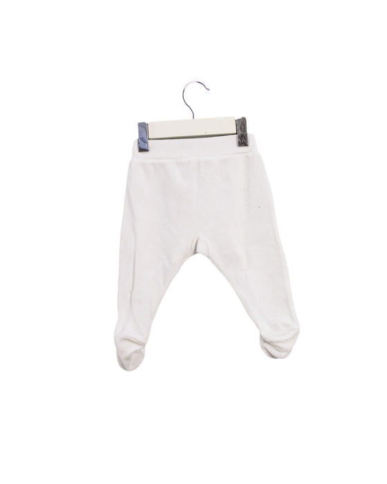 A White Sweatpants from Petit Bateau in size 0-3M for neutral. (Back View)