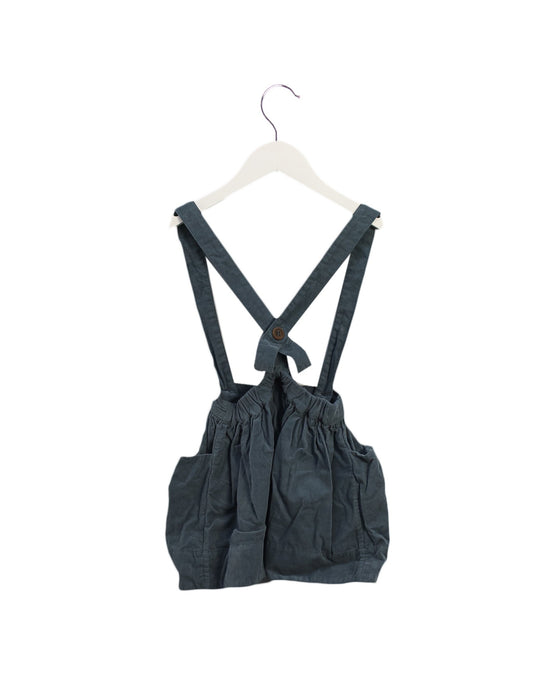 A Grey Short Skirts from Bonton in size 4T for girl. (Back View)