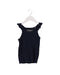A Navy Sleeveless Tops from Monoprix in size 4T for girl. (Front View)
