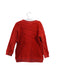 A Red Crewneck Sweatshirts from Seed in size 3T for girl. (Back View)