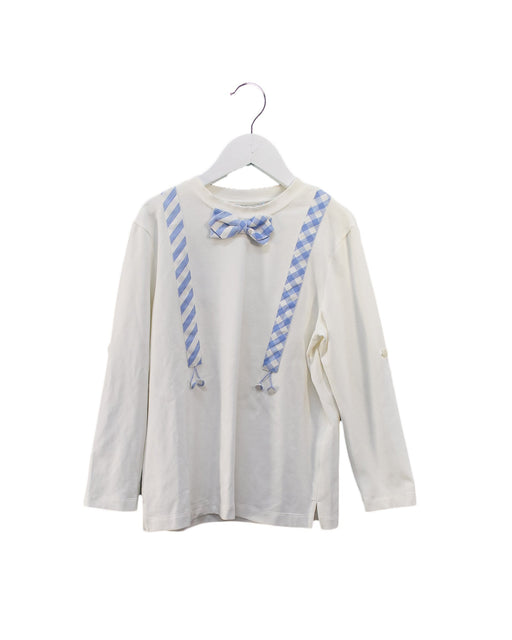 A Blue Long Sleeve Tops from Nicholas & Bears in size 8Y for boy. (Front View)