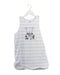 A Blue Sleepsacs from Chickeeduck in size 6-12M for neutral. (Front View)