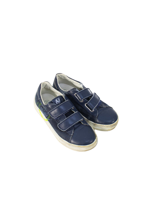 A Navy Sneakers from Naturino in size 6T for boy. (Front View)