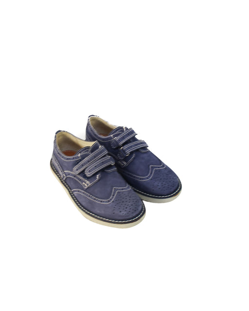 A Blue Dress Shoes from Zecchino d'Oro in size 6T for boy. (Front View)
