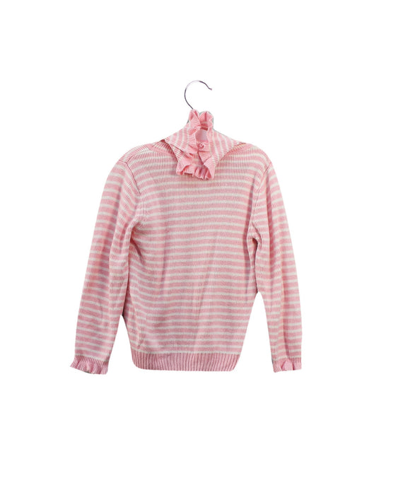 A Pink Long Sleeve Tops from Kingkow in size 18-24M for girl. (Back View)