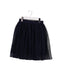 A Navy Tulle Skirts from Monoprix in size 6T for girl. (Front View)