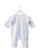 A Blue Jumpsuits from Mides in size 6-12M for boy. (Back View)