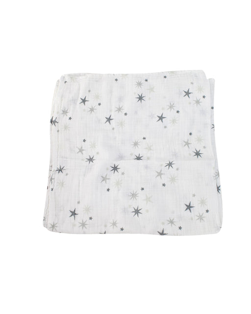 A White Swaddles from Aden & Anais in size O/S for girl. (Front View)