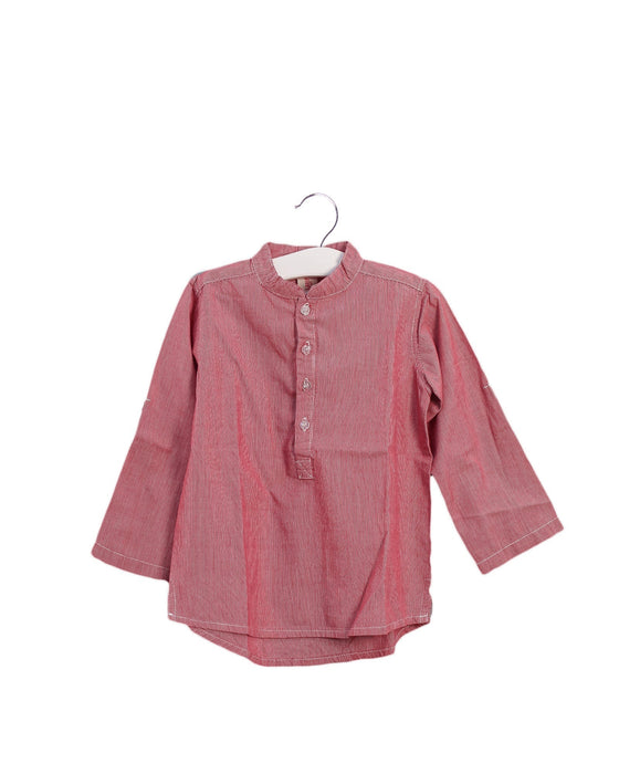 A Red Shirts from Juliet & the Band in size 2T for boy. (Front View)
