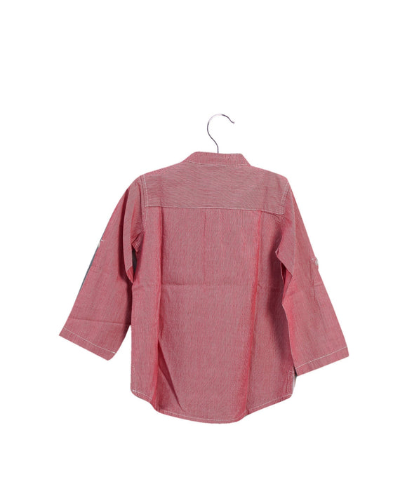 A Red Shirts from Juliet & the Band in size 2T for boy. (Back View)