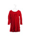 A Red Sweater Dresses from Jacadi in size 3T for girl. (Front View)