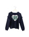 A Navy Knit Sweaters from Mayoral in size 4T for girl. (Front View)