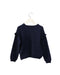 A Navy Knit Sweaters from Mayoral in size 4T for girl. (Back View)