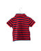A Red Short Sleeve Polos from Ralph Lauren in size 6-12M for boy. (Back View)
