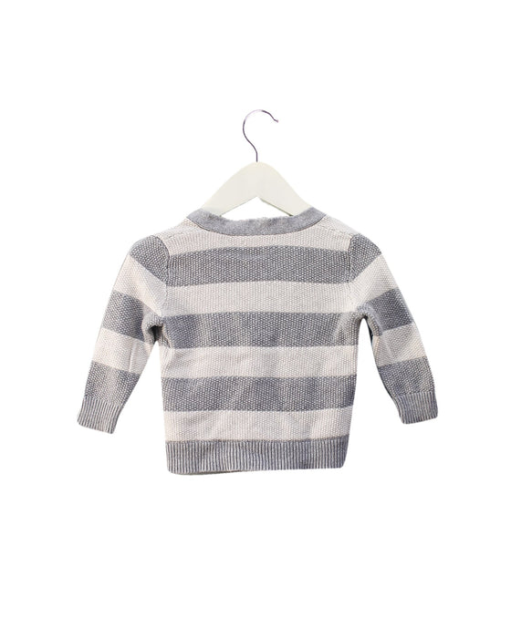 A Grey Cardigans from Ralph Lauren in size 6-12M for boy. (Back View)