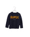 A Navy Knit Sweaters from Monoprix in size 4T for boy. (Front View)