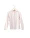 A Pink Long Sleeve Tops from Jacadi in size 6T for girl. (Front View)