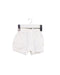 A White Shorts from Jacadi in size 0-3M for neutral. (Front View)