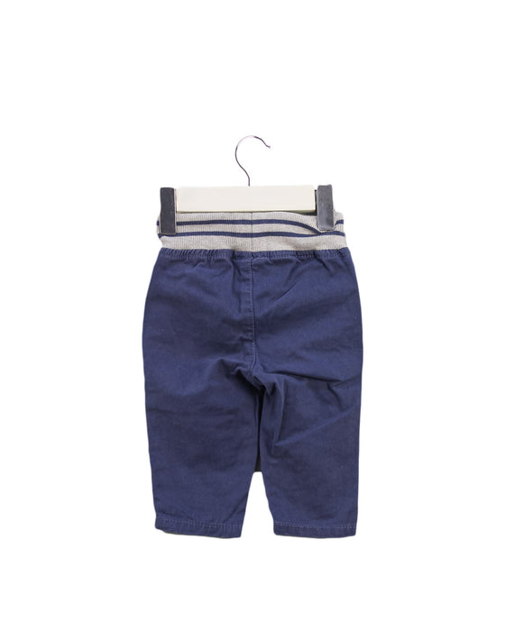 A Navy Casual Pants from Seed in size 0-3M for boy. (Back View)