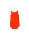 A Orange Sleeveless Bodysuits from Petit Bateau in size 0-3M for boy. (Back View)