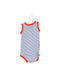 A White Sleeveless Bodysuits from Petit Bateau in size 0-3M for boy. (Back View)