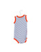 A White Sleeveless Bodysuits from Petit Bateau in size 0-3M for boy. (Back View)