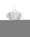 A White Short Sleeve Dresses from Simple Kids in size 4T for girl. (Back View)