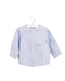 A Blue Shirts from Jacadi in size 6-12M for girl. (Front View)