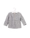 A Grey Long Sleeve Tops from Nobodinoz in size 6-12M for girl. (Front View)