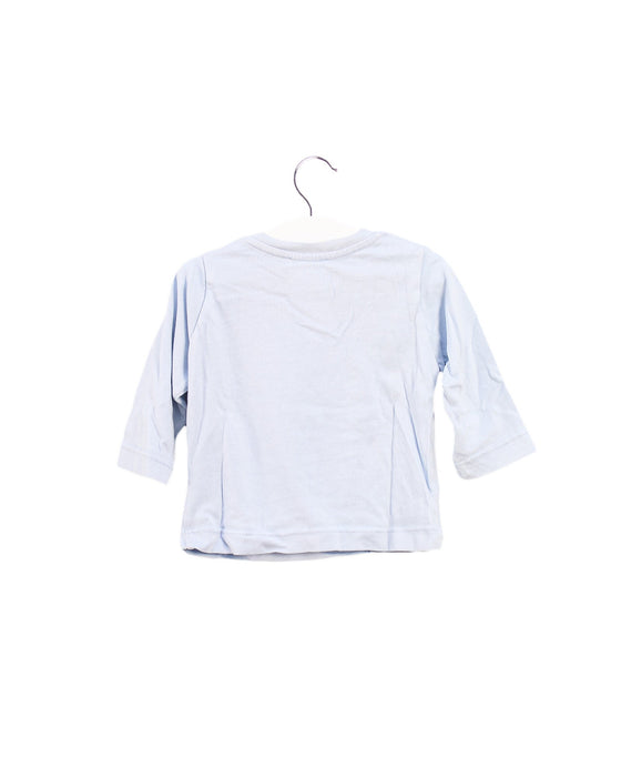 A Blue Long Sleeve Tops from Jacadi in size 3-6M for boy. (Back View)