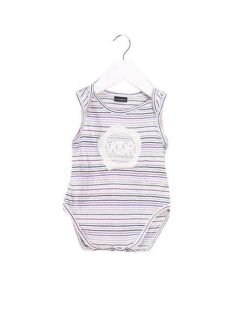A Multicolour Sleeveless Bodysuits from Viktor & Rolf in size 6-12M for girl. (Front View)