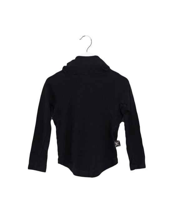 A Black Long Sleeve Tops from Nununu in size 2T for boy. (Front View)