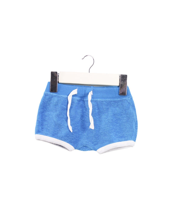 A Blue Shorts Sets from Petit Bateau in size 3-6M for boy. (Back View)