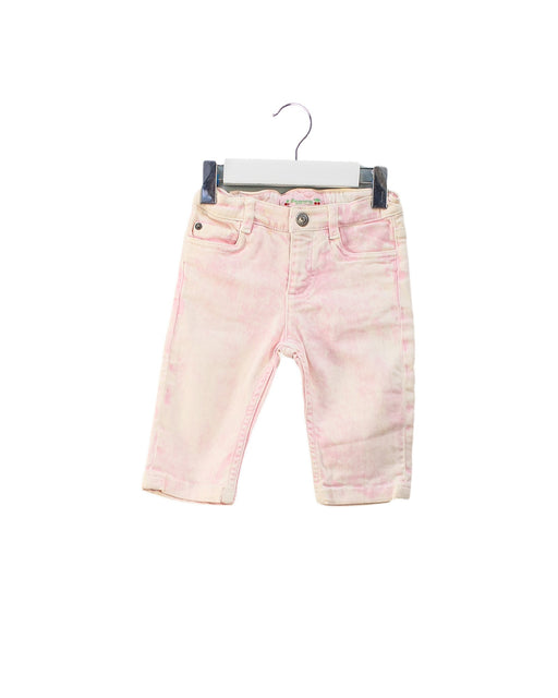 A Pink Jeans from Bonpoint in size 3-6M for girl. (Front View)