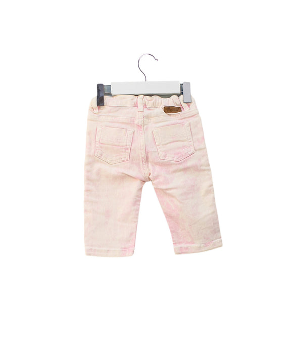 A Pink Jeans from Bonpoint in size 3-6M for girl. (Back View)